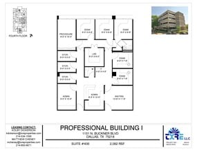 1151 N Buckner Blvd, Dallas, TX à louer Plan d’étage– Image 1 sur 1