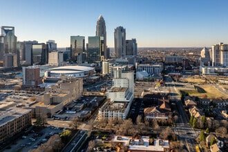 505 E 6th St, Charlotte, NC - Vue aérienne vue de carte