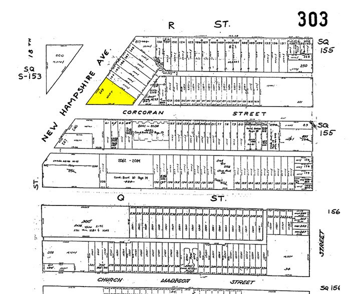 1615 New Hampshire Ave NW, Washington, DC à vendre - Plan cadastral – Image 2 sur 14