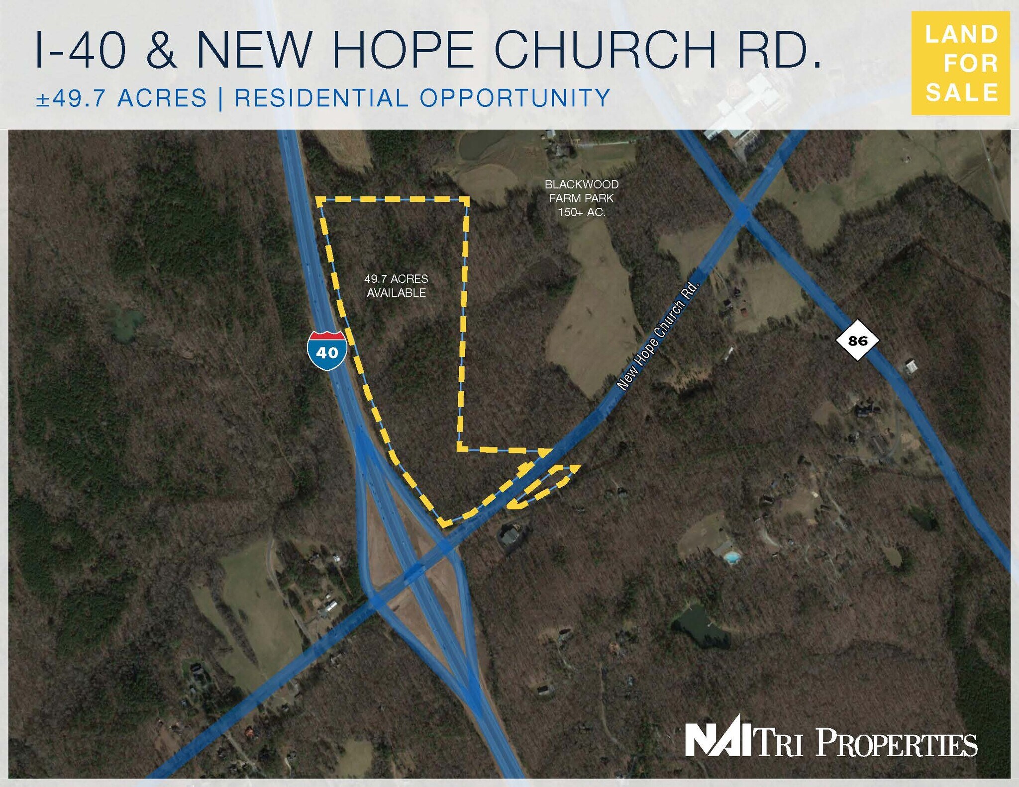 & New Hope Church Rd, Hillsborough, NC à vendre Photo principale– Image 1 sur 4
