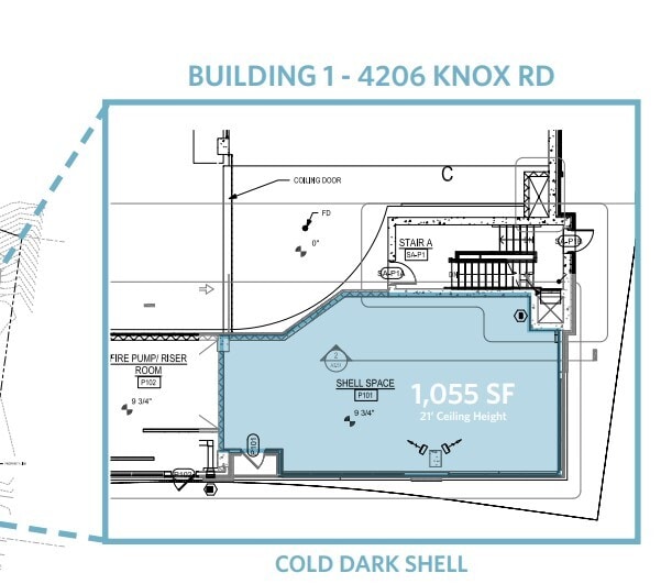 4205-4206 Knox Rd, College Park, MD à louer Plan de site– Image 1 sur 1