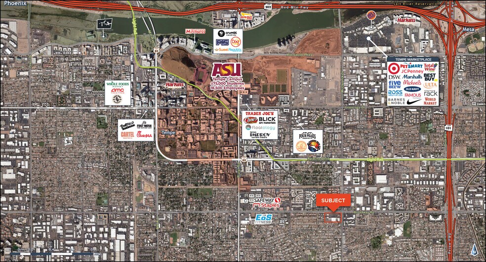 1705 E Broadway Rd, Tempe, AZ à vendre - Photo de l’immeuble – Image 3 sur 8