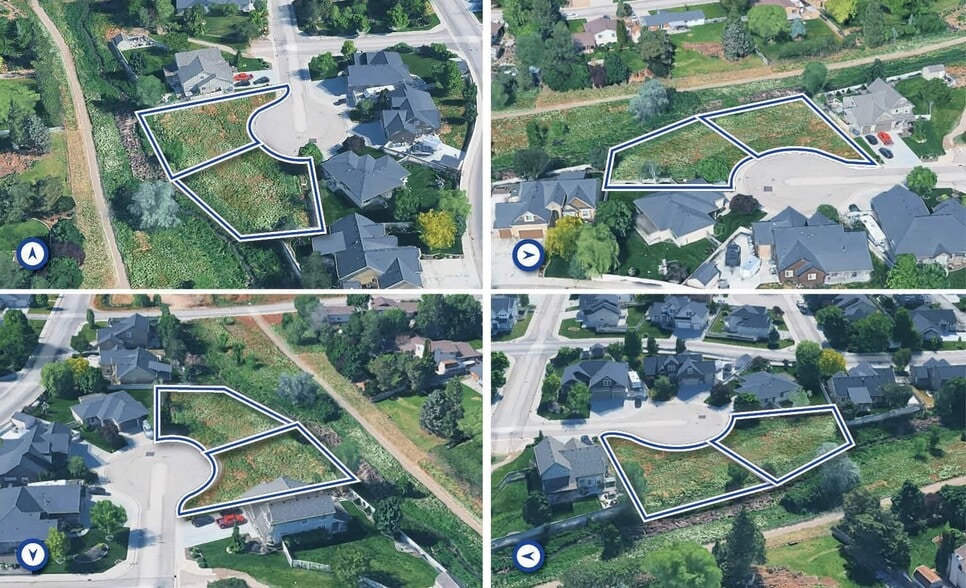 2813 & 2825 S Gatewood Ct, Boise, ID à vendre - Aérien – Image 3 sur 3