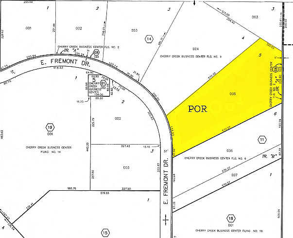 15603 E Fremont Dr, Centennial, CO à louer - Plan cadastral – Image 3 sur 8