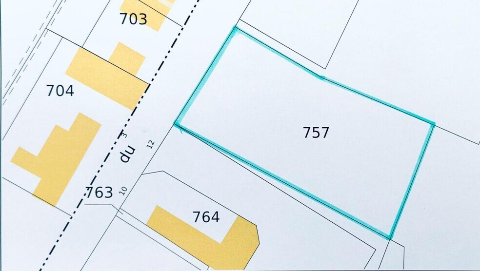 Terrain dans Pont-Arcy à vendre - Plan de site – Image 2 sur 4