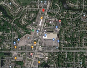 11991 Fishers Crossing Dr, Fishers, IN - VUE AÉRIENNE  vue de carte