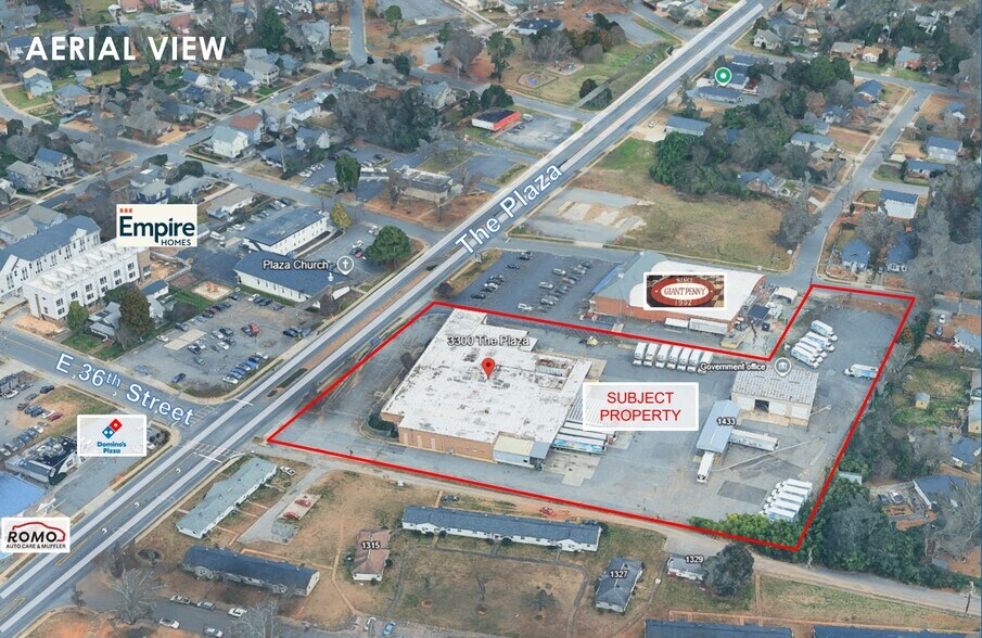 3300 The Plaza, Charlotte, NC à vendre - Photo principale – Image 1 sur 1
