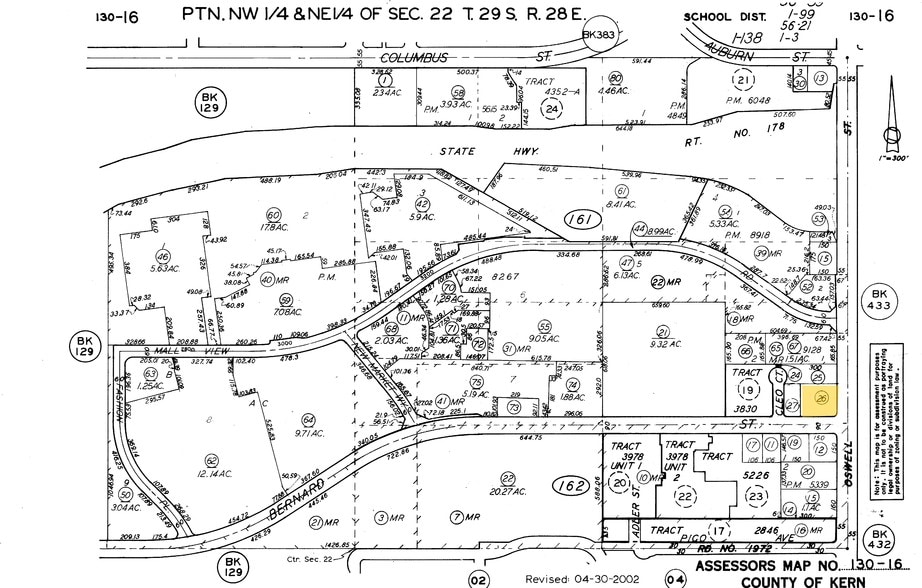 2600 Oswell St, Bakersfield, CA à vendre - Plan cadastral – Image 2 sur 13
