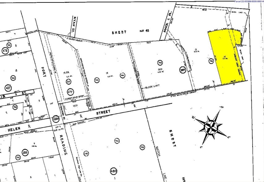 161 Helen St, South Plainfield, NJ à louer - Plan cadastral – Image 2 sur 7