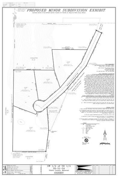 17.41 Acres with a Residence portefeuille de 3 biens à vendre sur LoopNet.fr - Plan cadastral – Image 3 sur 5