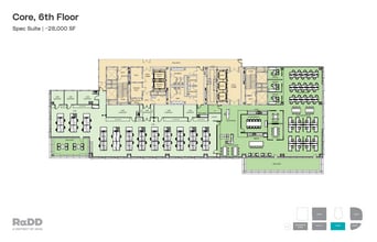 937 N Harbor Dr, San Diego, CA à louer Plan d’étage– Image 1 sur 4