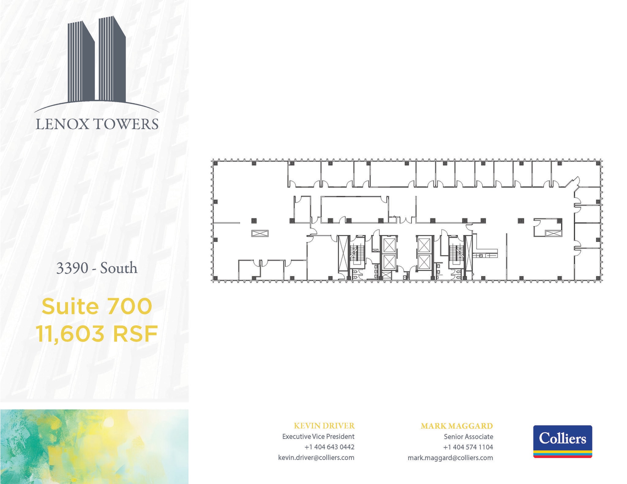 3400 Peachtree Rd NE, Atlanta, GA à louer Plan d’étage– Image 1 sur 1