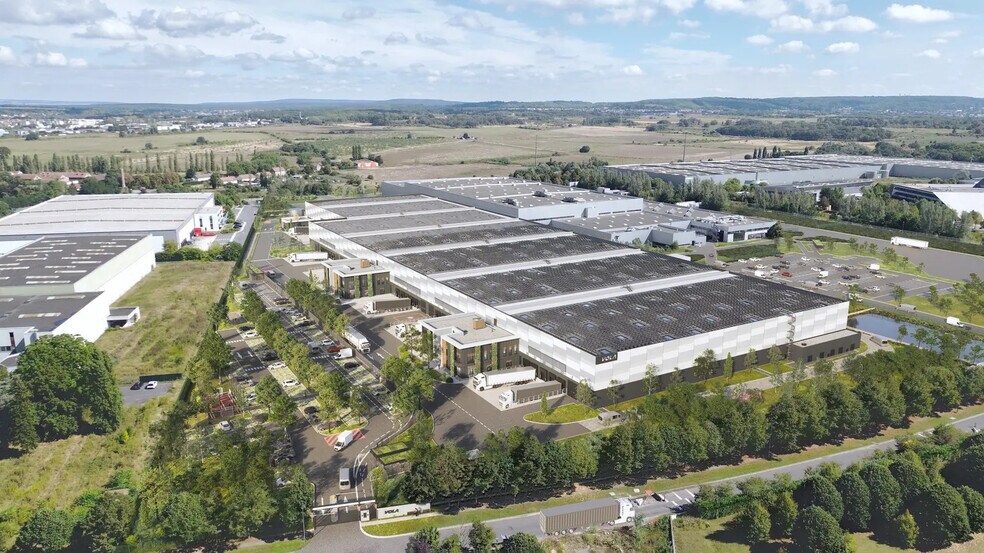 Industriel/Logistique dans SAINT-OUEN-L'AUMONE à louer - Photo de l’immeuble – Image 3 sur 3