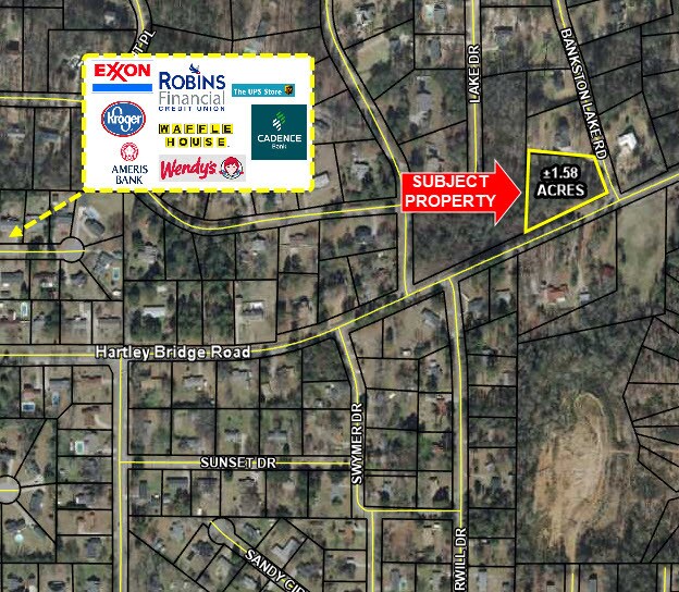 3607 Hartley Bridge Rd, Macon-Bibb, GA à vendre - Photo de l’immeuble – Image 1 sur 2