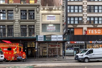 Plus de détails pour 1263 Broadway, New York, NY - Bureau/Local commercial à louer