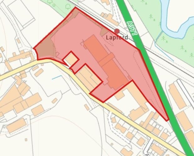 Lapford, Lapford à vendre - Plan de site – Image 2 sur 2