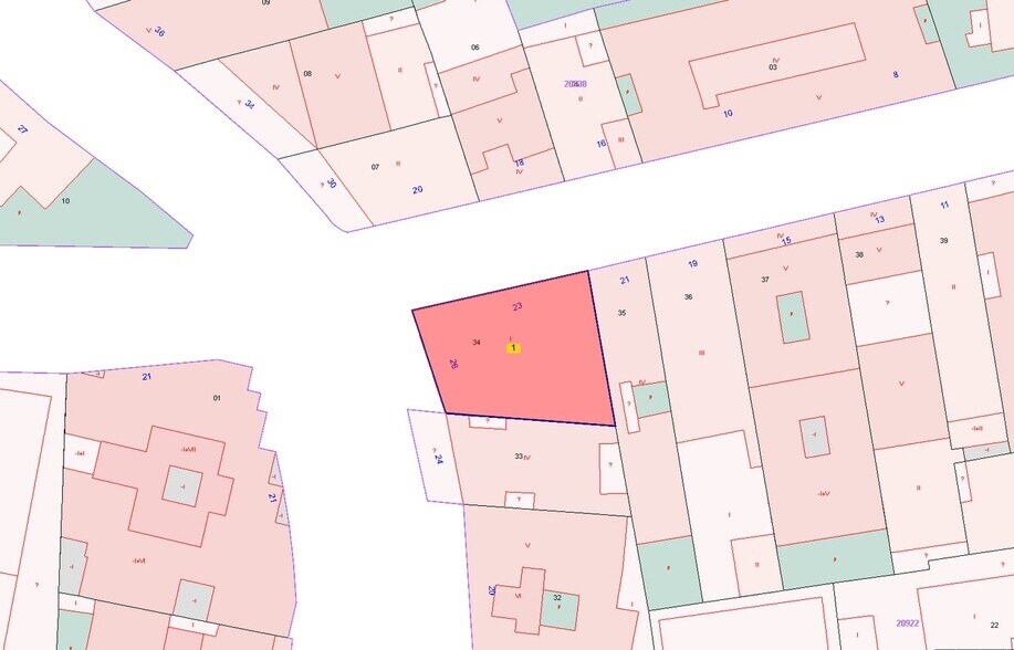 Terrain dans Mataró, Barcelona à vendre - Plan cadastral – Image 2 sur 2