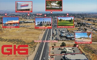 Plus de détails pour 14745 Palmdale Rd, Victorville, CA - Local commercial à vendre