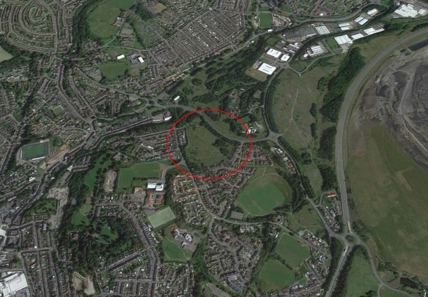 Bradley Gdns, Merthyr Tydfil à vendre - Aérien – Image 2 sur 2