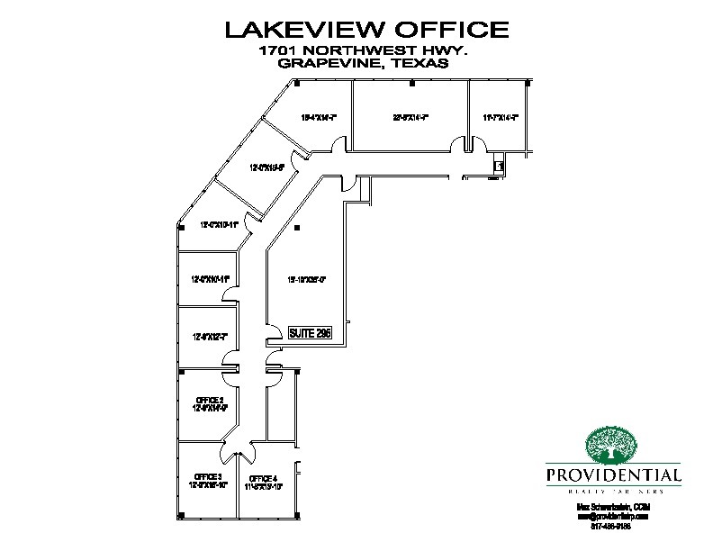 1705 W Northwest Hwy, Grapevine, TX à louer Plan d’étage– Image 1 sur 1