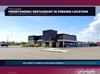 Plus de détails pour 45001 Schoenherr Rd, Utica, MI - Local commercial à louer