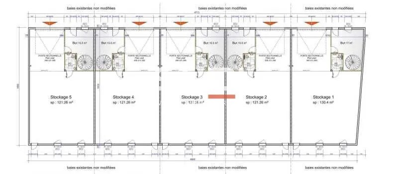 Local commercial dans Mions à louer - Plan d’étage – Image 3 sur 3
