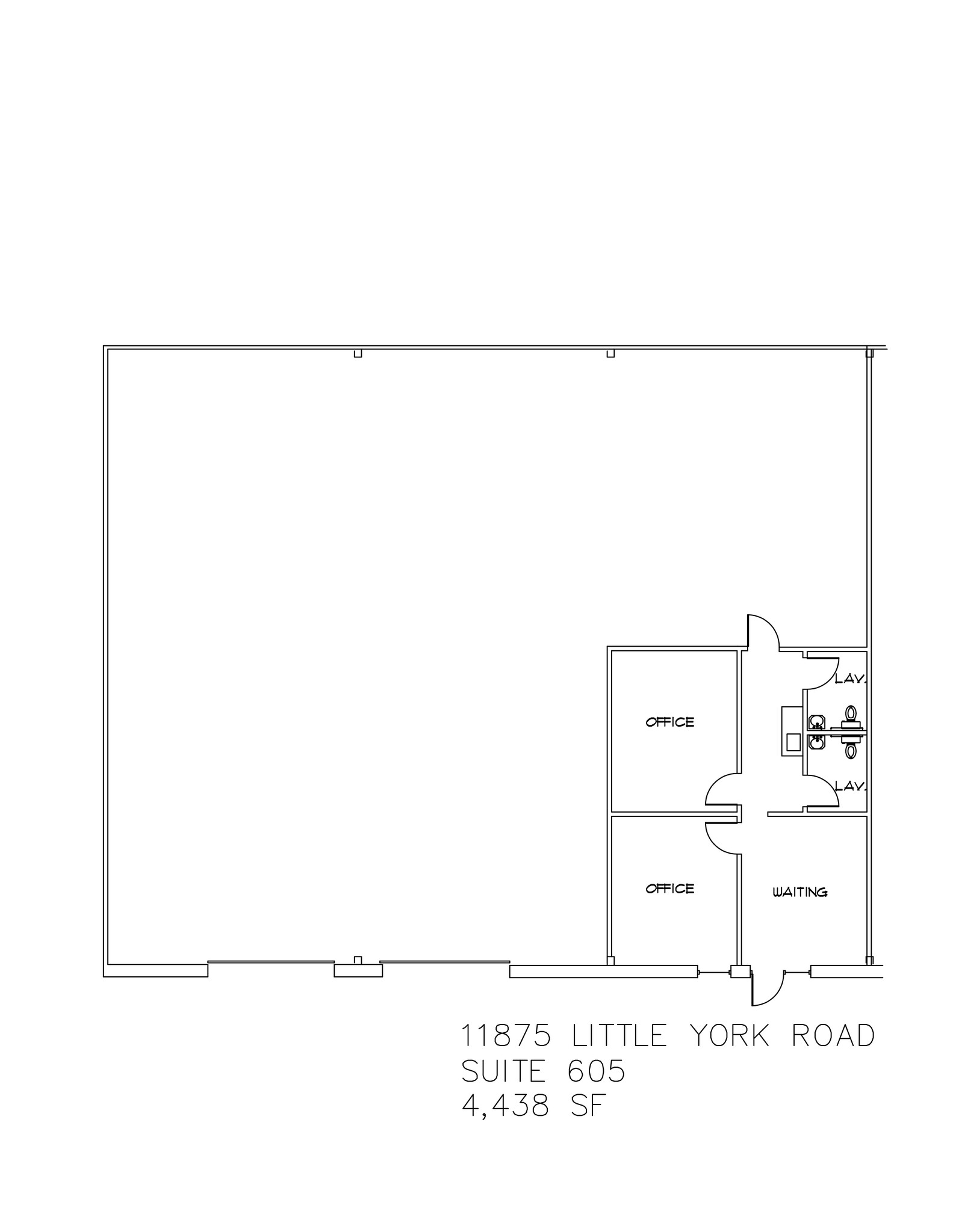 11875 W Little York Rd, Houston, TX à louer Plan de site– Image 1 sur 1