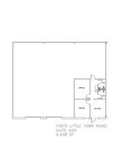 11875 W Little York Rd, Houston, TX à louer Plan de site– Image 1 sur 1