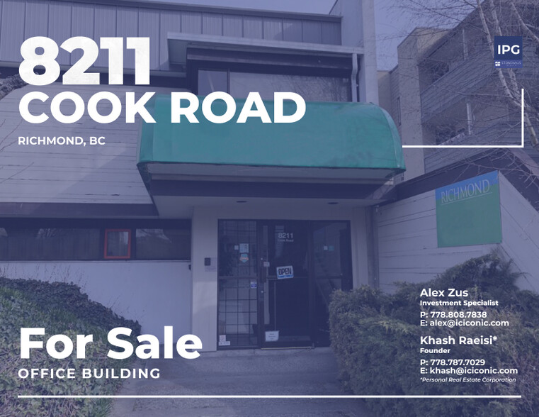 8211 Cook Rd, Richmond, BC à vendre - Photo principale – Image 1 sur 1