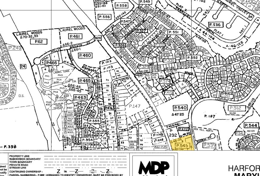 33-39 Kensington Pky, Abingdon, MD à louer - Plan cadastral – Image 2 sur 9