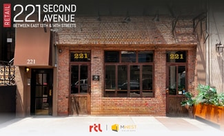 Plus de détails pour 221 Second Ave, New York, NY - Local commercial à louer