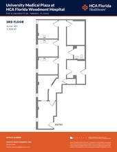 7301 N University Dr, Tamarac, FL à louer Plan d’étage– Image 1 sur 1