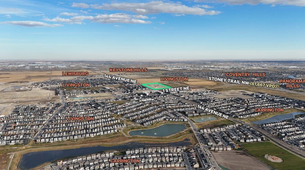 14390 1st St, Calgary, AB à louer - Aérien – Image 2 sur 2