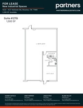 4125 Hollister Rd, Houston, TX à louer Plan de site– Image 1 sur 1