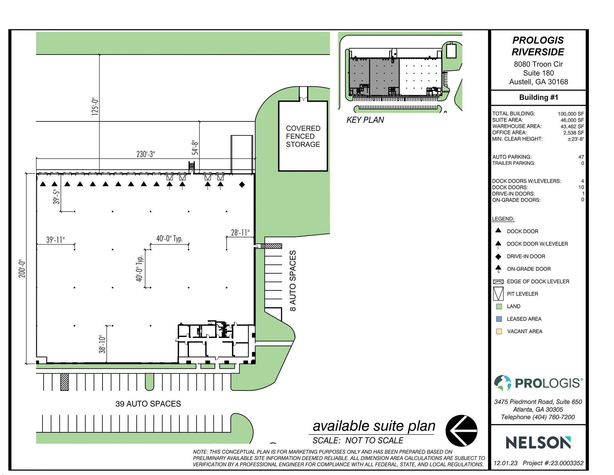 8080 Troon Cir, Austell, GA à louer Plan de site– Image 1 sur 1