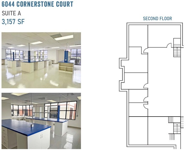 6044 Cornerstone Ct W, San Diego, CA à louer Plan d’étage– Image 1 sur 1