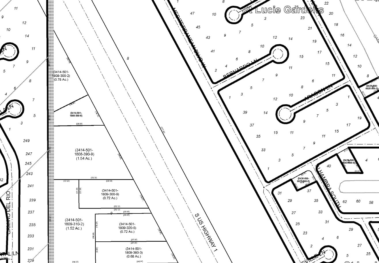 7991-8031 S Us-1 Hwy, Port Saint Lucie, FL à vendre Photo de l’immeuble– Image 1 sur 2