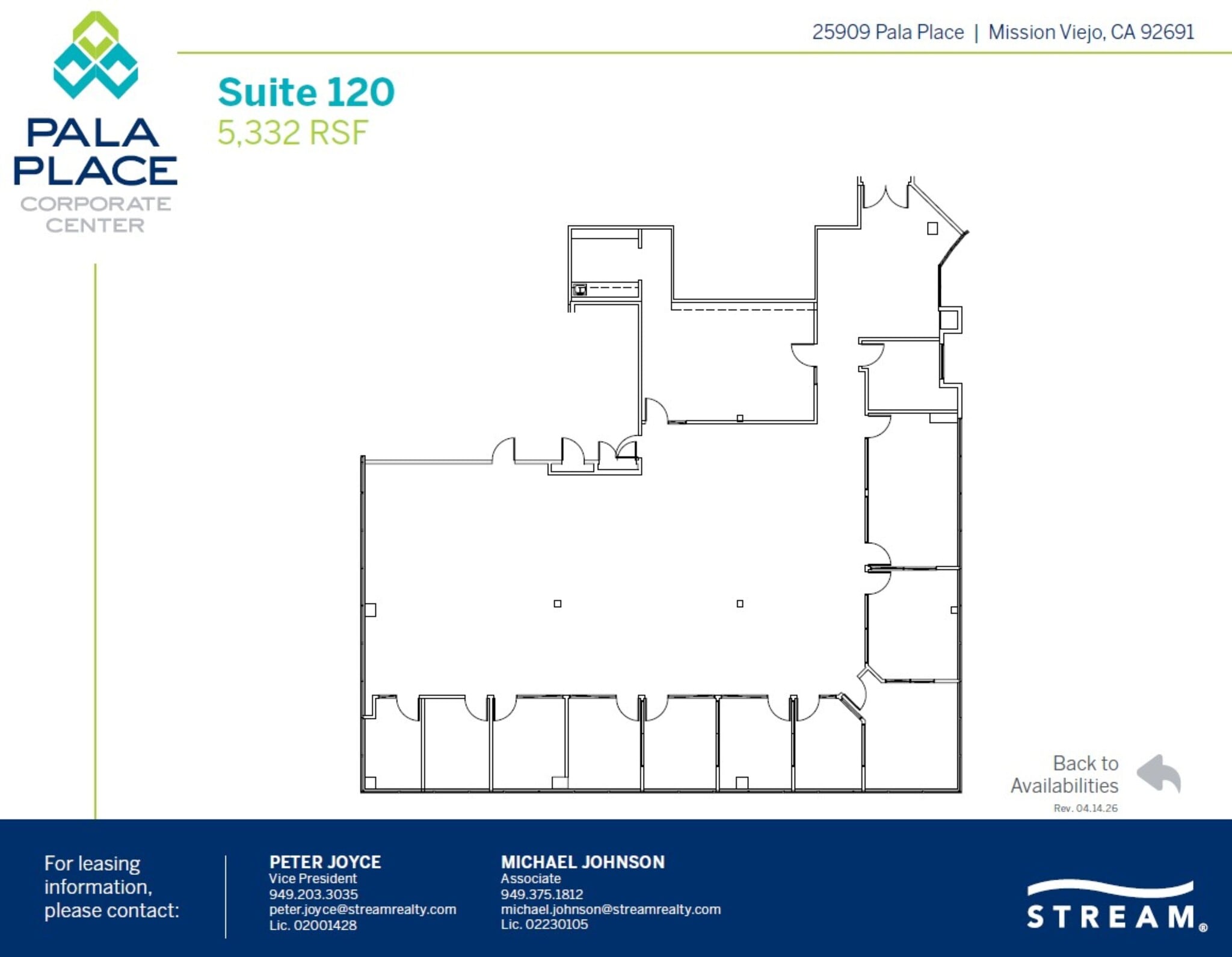 25909 Pala Pl, Mission Viejo, CA à louer Plan d’étage– Image 1 sur 1