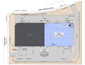 12153 Rojas Dr, El Paso, TX à louer Plan de site– Image 2 sur 2