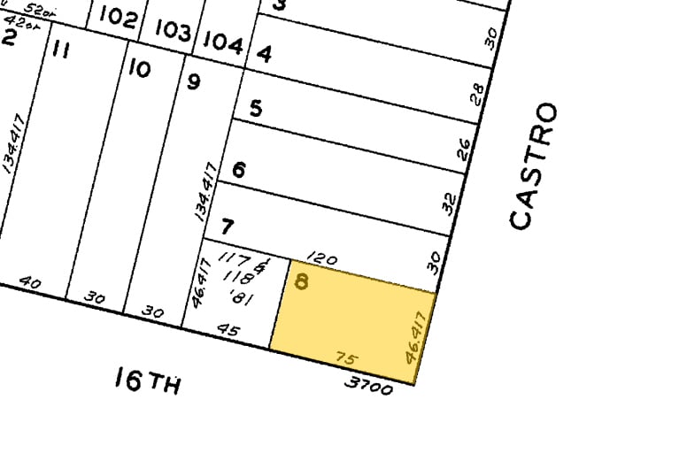 3700 16th St, San Francisco, CA à vendre - Plan cadastral – Image 2 sur 5