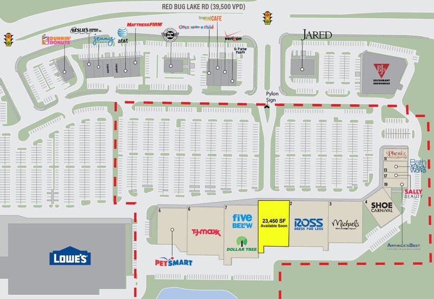 1115 Vidina Pl, Oviedo, FL à louer - Plan de site – Image 3 sur 11