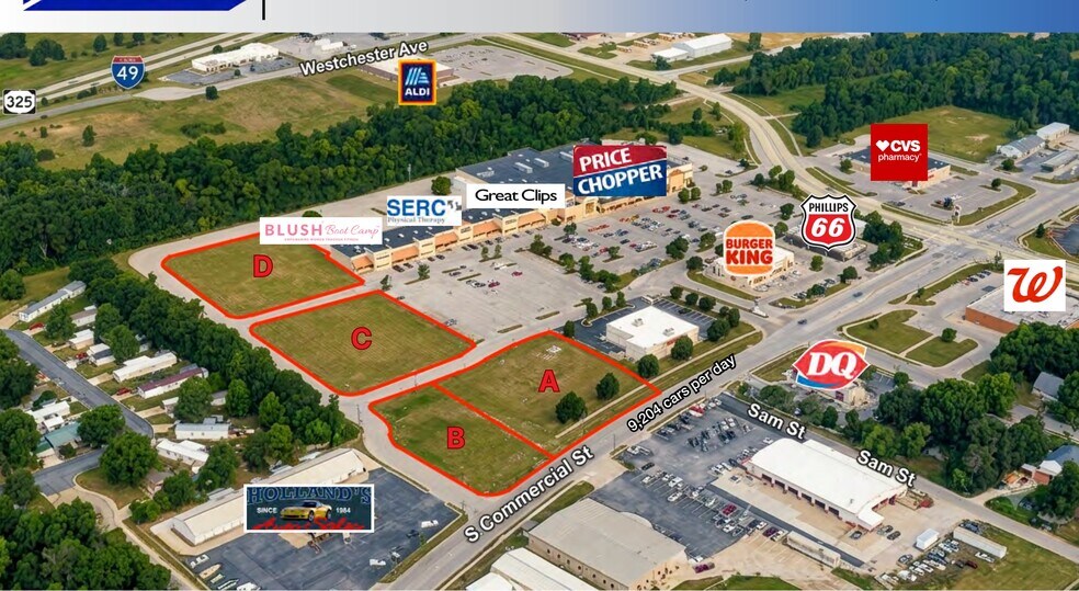 Commercial St & Sam Hwy, Harrisonville, MO à vendre - Autre – Image 2 sur 2