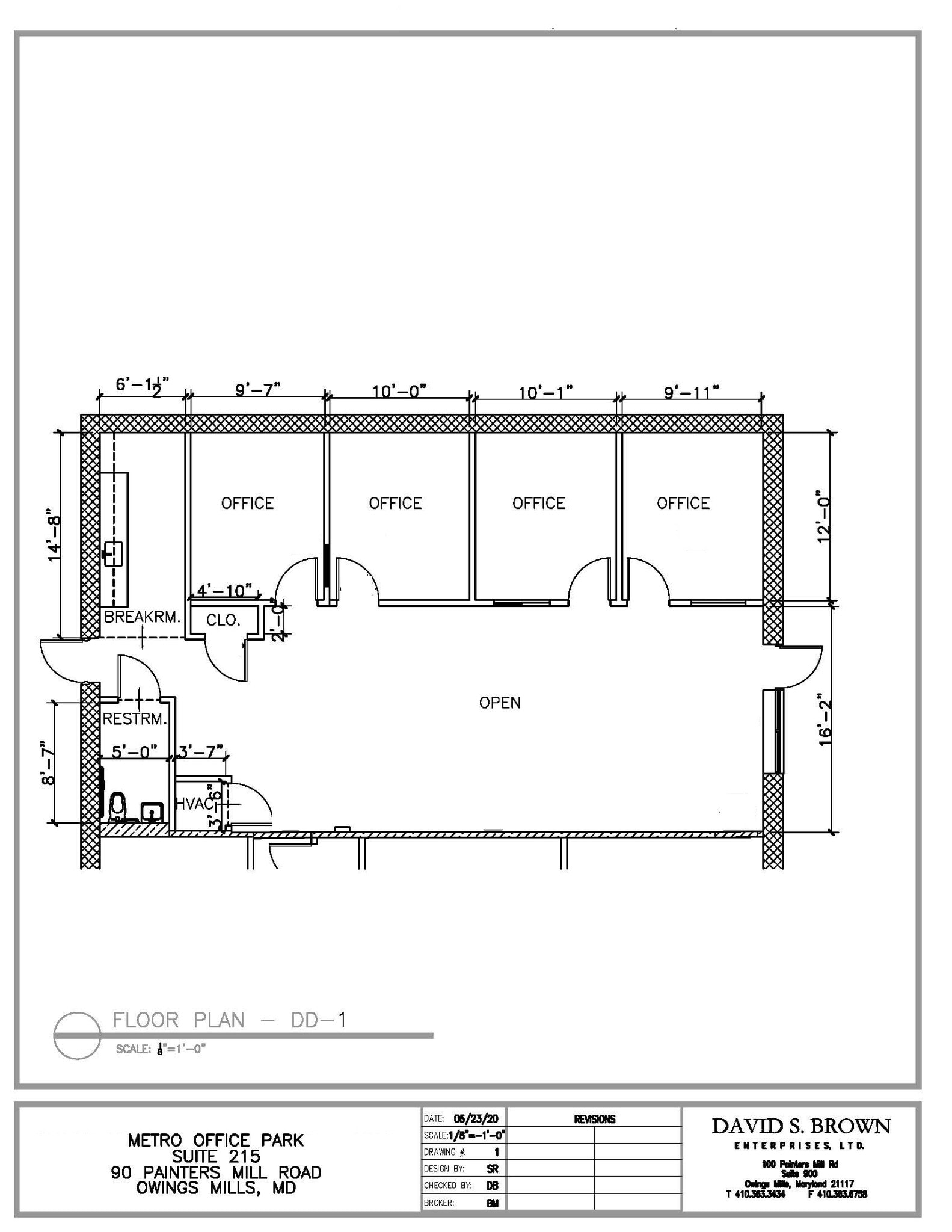 90 Painters Mill Rd, Owings Mills, MD à louer Plan d’étage– Image 1 sur 1