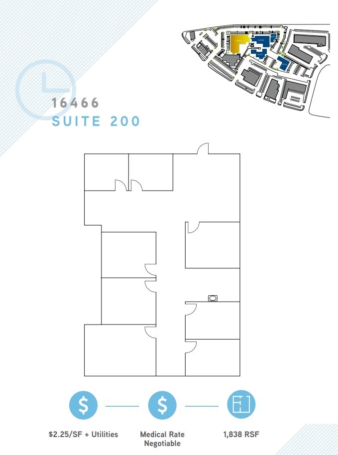 16476 Bernardo Center Dr, San Diego, CA à louer Plan d’étage– Image 1 sur 1