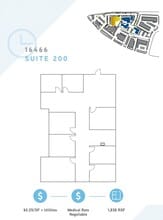 16476 Bernardo Center Dr, San Diego, CA à louer Plan d’étage– Image 1 sur 1