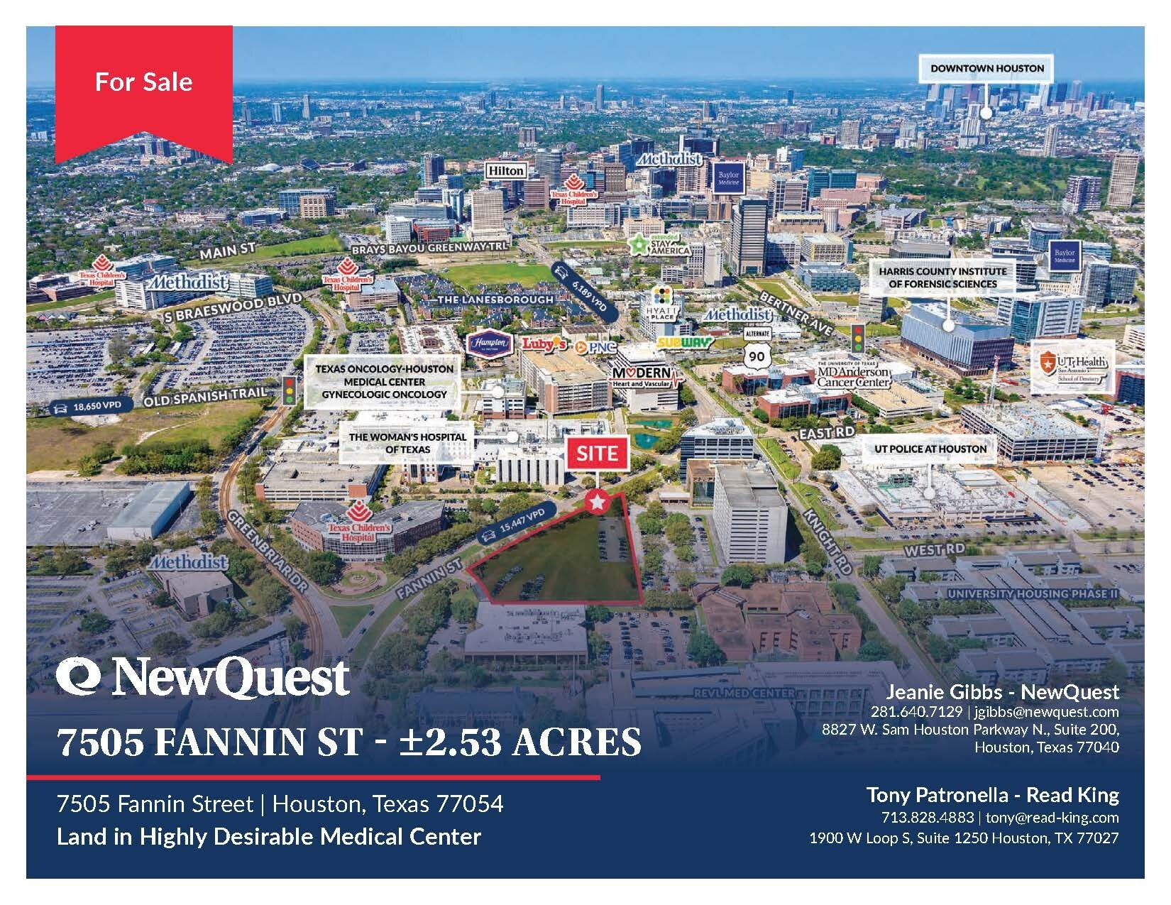 7505 Fannin St, Houston, TX à vendre Photo principale– Image 1 sur 7