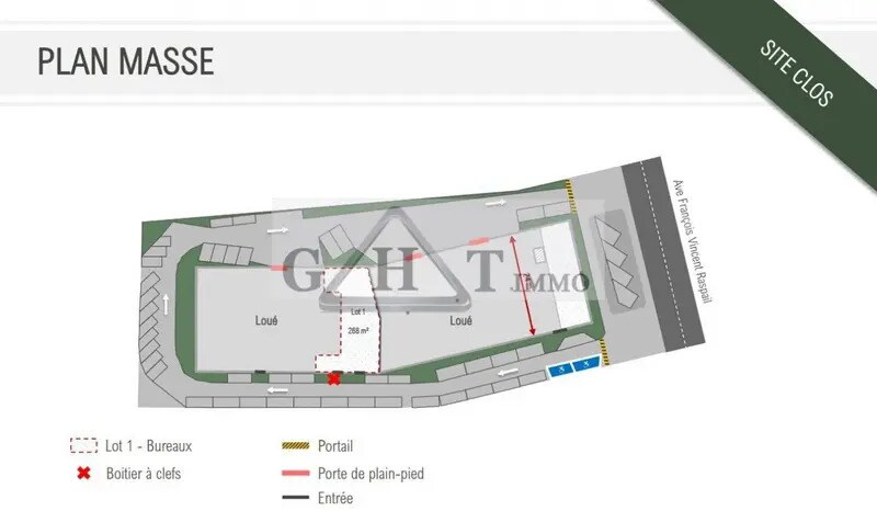 Bureau dans Arcueil à louer - Plan de site – Image 3 sur 21
