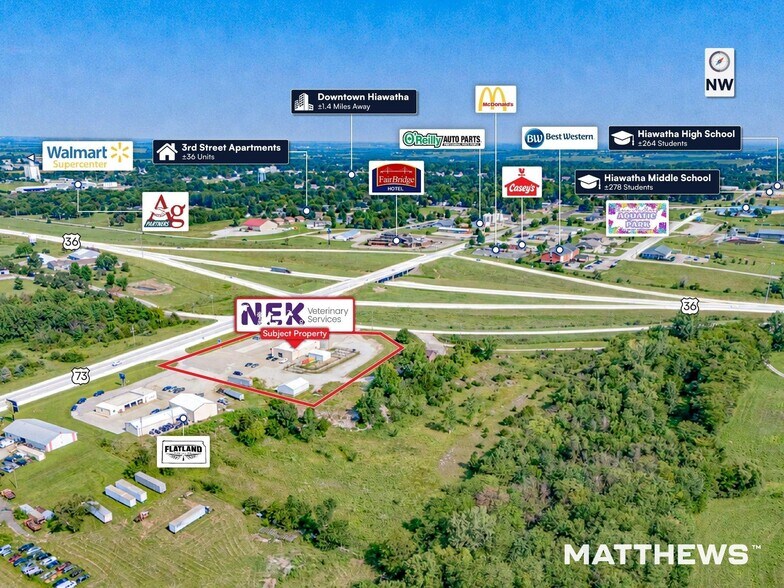 1205 S 1st St, Hiawatha, KS à vendre - Photo de l’immeuble – Image 3 sur 3