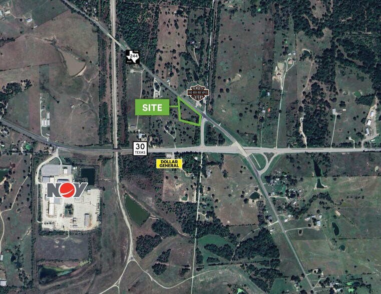 CR 171 & FM 244, Anderson, TX à vendre - Aérien – Image 2 sur 4