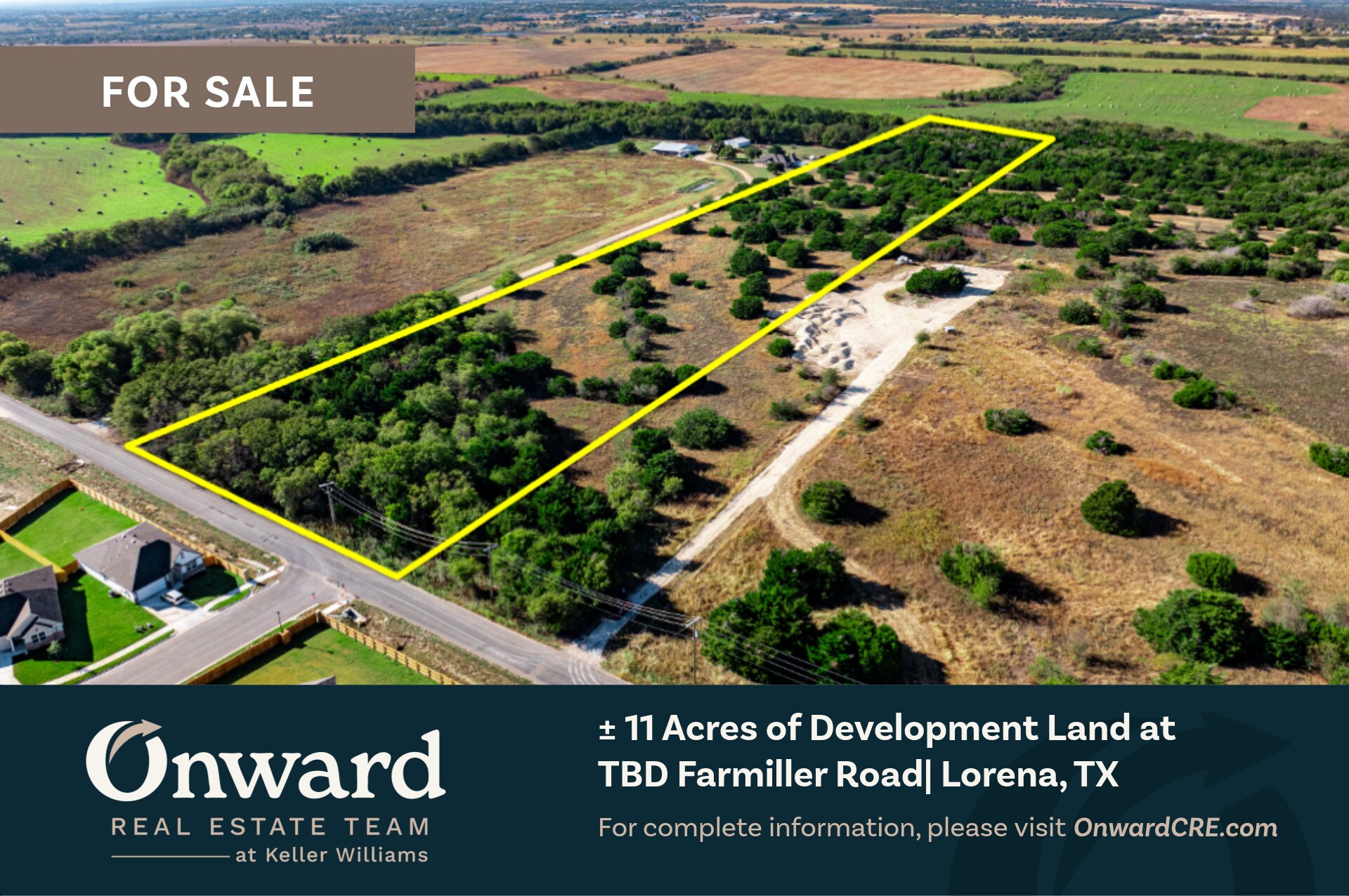 1060 Farmiller Rd, Lorena, TX à vendre Aérien– Image 1 sur 7